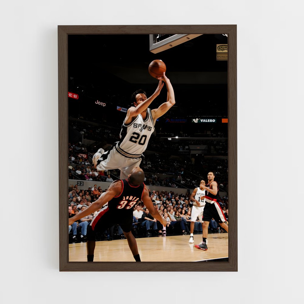 Poster L'Envol de Manu – affiche Basketball (vue 5)